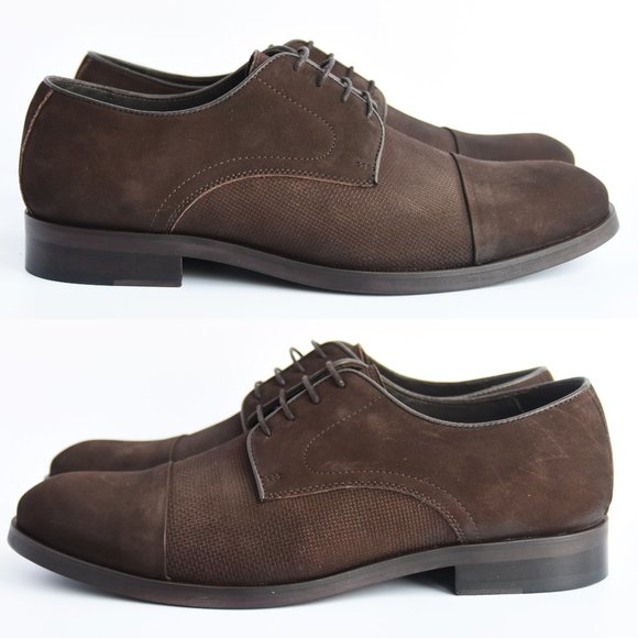 New w/ Box Marc Joseph “Gold Label” Brown Leather Men’s Shoes Sz 8.5 - Picture 2 of 11